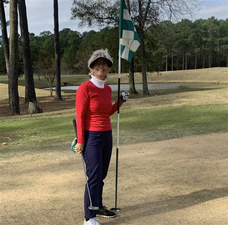 We are now 5 strokes ahead!