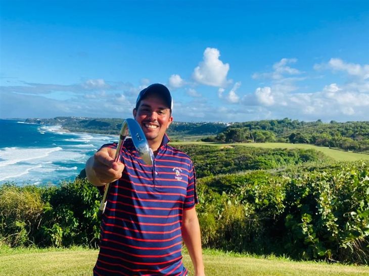 Hole in one @ Royal Isabela hole #17