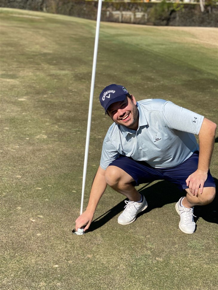 1st round since son born &amp; 1st Hole-in-One