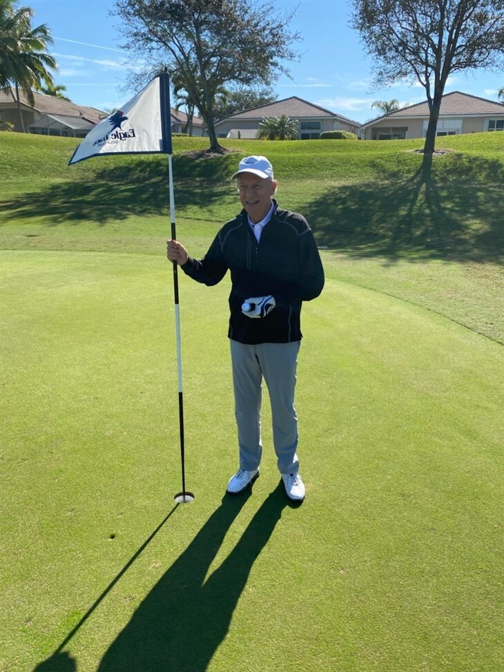 1st Ace in 59 Years of Golf ...
