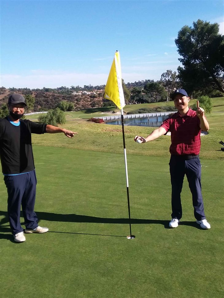 My first ever hole in one!