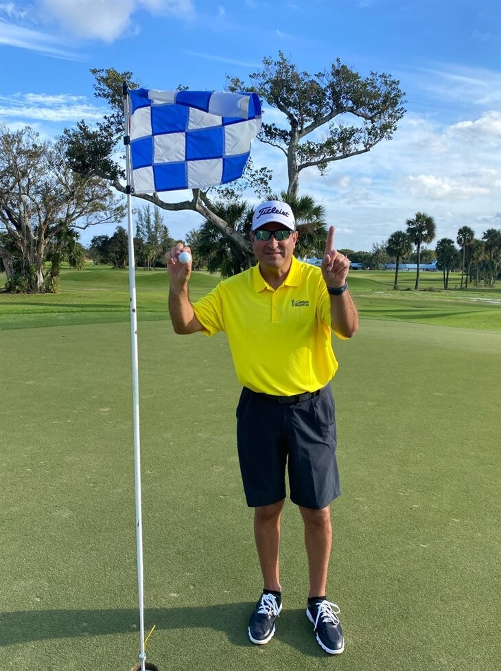 First hole in one ever.